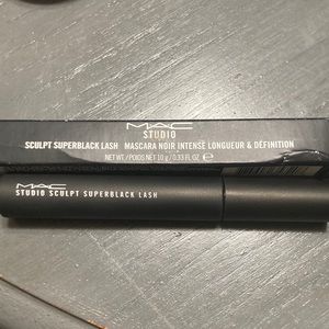 Mac cosmetics mascara, sculpt lash black